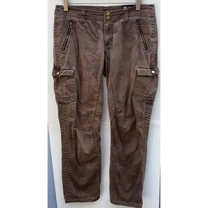 Kuhl Cargo Pants Brown Camo Outdoors Hiking Pockets